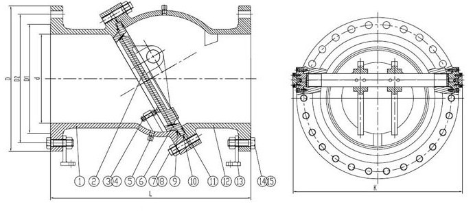 cheap Tilting Disc Check Valve