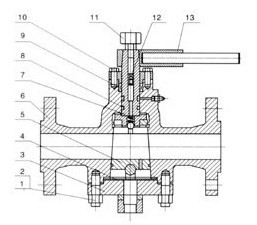 Inverted Pressure Balance Lubricated Plug Valve supplier