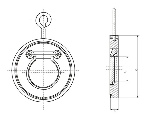 cheap Wafer Single-disc Swing Check Valve