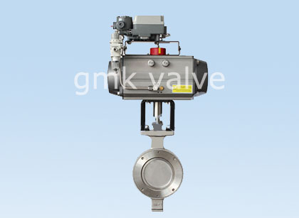 OEM/ODM Factory 2-piece Thread Ball Valve -
 High performance butterfly valve with pneumatic actuator – GMK Valve