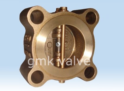 2017 High quality Diving Oxygen Valve -
 Bronze Dual Plate Lug Type Check Valve – GMK Valve