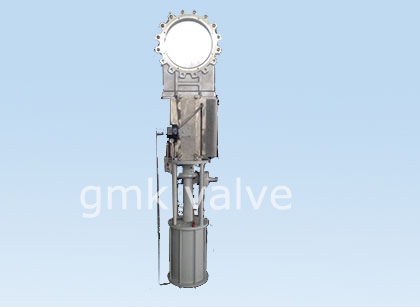 Best-Selling Forged Needle Globe Valve -
 knife gate valve with pneumatic actuator – GMK Valve