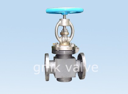 Titanium/Zirconium Globe Valve