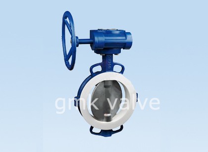 Half PTFE Lined Butterfly Valve