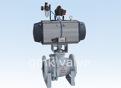 One of Hottest for Resilient Seat Gate Valve Pn16 -
 Pneumatic Fluorine Wear-Resistant Ball Valve – GMK Valve